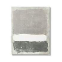 Stupell Industries Abstract Neutral Tones Modern Blocked Shapes Painting Gallery Wrapped Canvas Print Wall Art, Design by Jennifer Paxton Parker