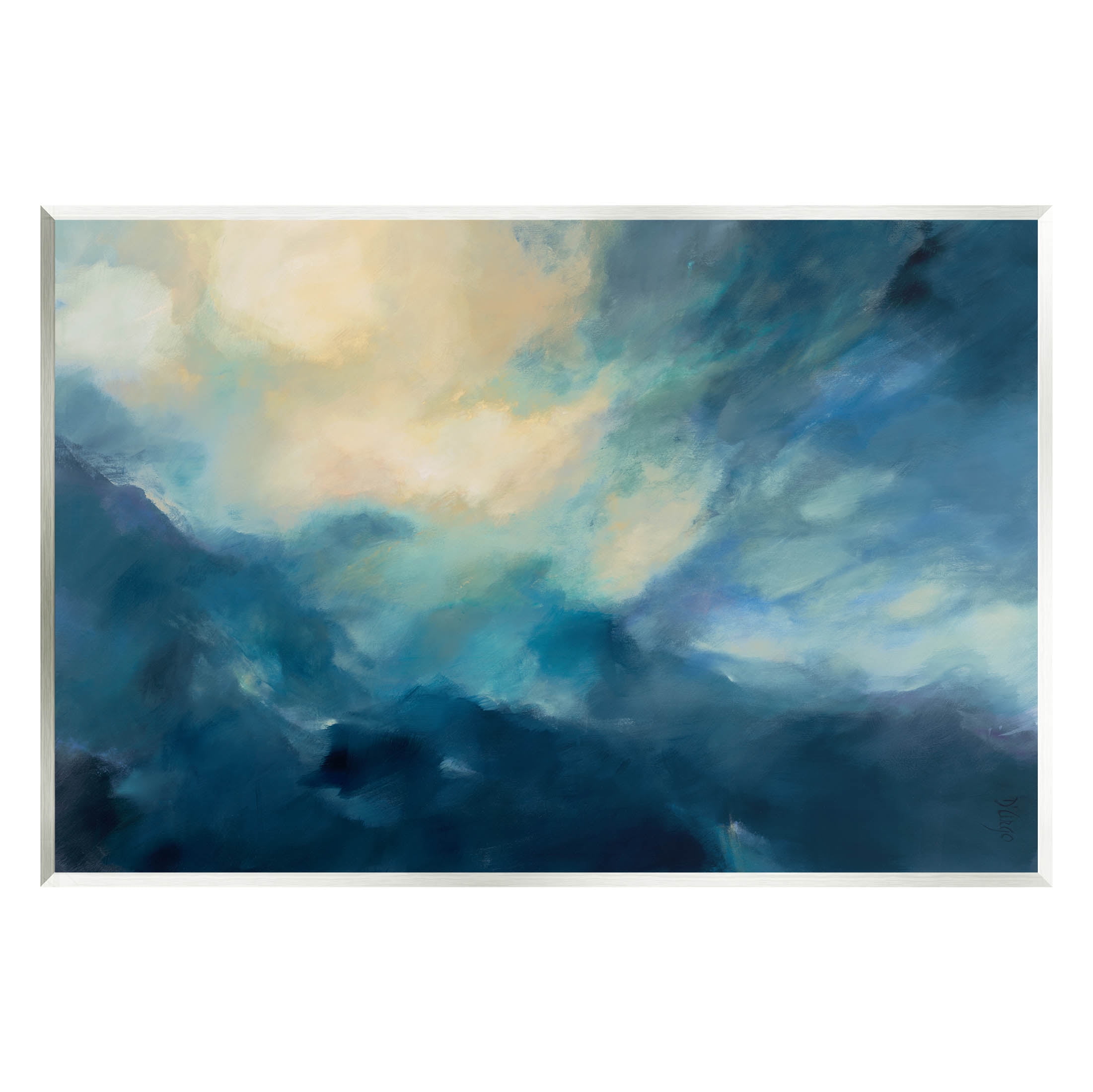 Stupell Industries Abstract Night Sky Scene Graphic Art Unframed Art Print Wall Art, Design by Dina D'Argo