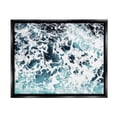 thumbnail image 1 of Stupell Industries Abstract Ocean Foam Pattern Nature Painting Black Floater Framed Art Print Wall Art, 31 x 25, 1 of 9