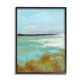 thumbnail image 1 of Stupell Industries Abstract Ocean Moss Scenery Painting Black Framed Art Print Wall Art, Design by Nikita Jariwala, 1 of 7