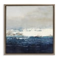 thumbnail image 1 of Stupell Industries Abstract Ocean Tide Abstract Painting Brown Floater Framed Canvas Art Print Wall Art, 25 x 25, 1 of 10
