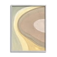 thumbnail image 1 of Stupell Industries Abstract Organic Curves Neutral Brown Yellow Grey Framed, 16 x 20, Design by Danhui Nai, 1 of 5