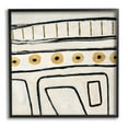 thumbnail image 1 of Stupell Industries Abstract Outline Shapes Pattern Painting Black Framed Art Print Wall Art, Design by Lanie Loreth, 1 of 7