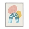 thumbnail image 1 of Stupell Industries Abstract Over Rainbow Soft Contemporary Shapes Paint Doodle,16 x 20, Design by Nina Blue, 1 of 5