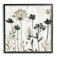 thumbnail image 1 of Stupell Industries Abstract Overlapping Flower Sprigs Botanical & Floral Painting Black Framed Art Print Wall Art, 1 of 8