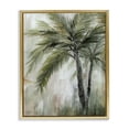 thumbnail image 1 of Stupell Industries Transitional Abstract Palm Fans Gold Floating Frame Canvas Art, 25 x 31, by Nan, 1 of 8