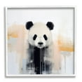 thumbnail image 1 of Stupell Industries Abstract Panda Bear Animals & Insects Painting White Framed Art Print Wall Art, 17 x 17, 1 of 9