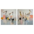 thumbnail image 1 of Stupell Industries Abstract Pelican Bird Animals Painting Wrapped Canvas Art Print Wall Art, 24 x 24, Set of 2, 1 of 8