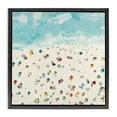 thumbnail image 1 of Stupell Industries Abstract People on Beach Nature Painting Black Floater Framed Canvas Art Print Wall Art, 18 x 18, 1 of 9