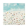 thumbnail image 1 of Stupell Industries Abstract People on Beach Nature Painting Gallery Wrapped Canvas Print Wall Art, 17 x 17, 1 of 7