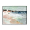 thumbnail image 1 of Stupell Industries Abstract People on Shore Landscape Painting Gray Framed Art Print Wall Art, 30 x 24, 1 of 9