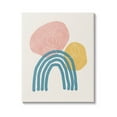 thumbnail image 1 of Stupell Industries Abstract Rainbow Round Shapes Graphic Art Gallery Wrapped Canvas Print Wall Art, Design by Nina Blue, 1 of 7