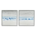 thumbnail image 1 of Stupell Industries Abstract Rolling Beach Waves Nautical Shoreline Landscape Painting Gray Framed Art Print Wall Art, Set of 2, Design by Tim OToole, 1 of 7