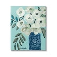 thumbnail image 1 of Stupell Industries Abstract Round Floral Blossoms White Poppies Geometric Vase,24 x 30, Design by Kait Roberts, 1 of 5