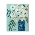 thumbnail image 1 of Stupell Industries Abstract Round Floral Blossoms White Poppies Geometric Vase,30 x 40, Design by Kait Roberts, 1 of 5