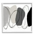 thumbnail image 1 of Stupell Industries Abstract Round Forms Outlines Graphic Art White Framed Art Print Wall Art, Design by Ruth Fromstein, 1 of 7