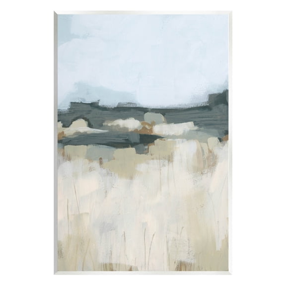 Stupell Industries Abstract Rural Field Landscape Painting Unframed Art Print Wall Art, Design by June Erica Vess