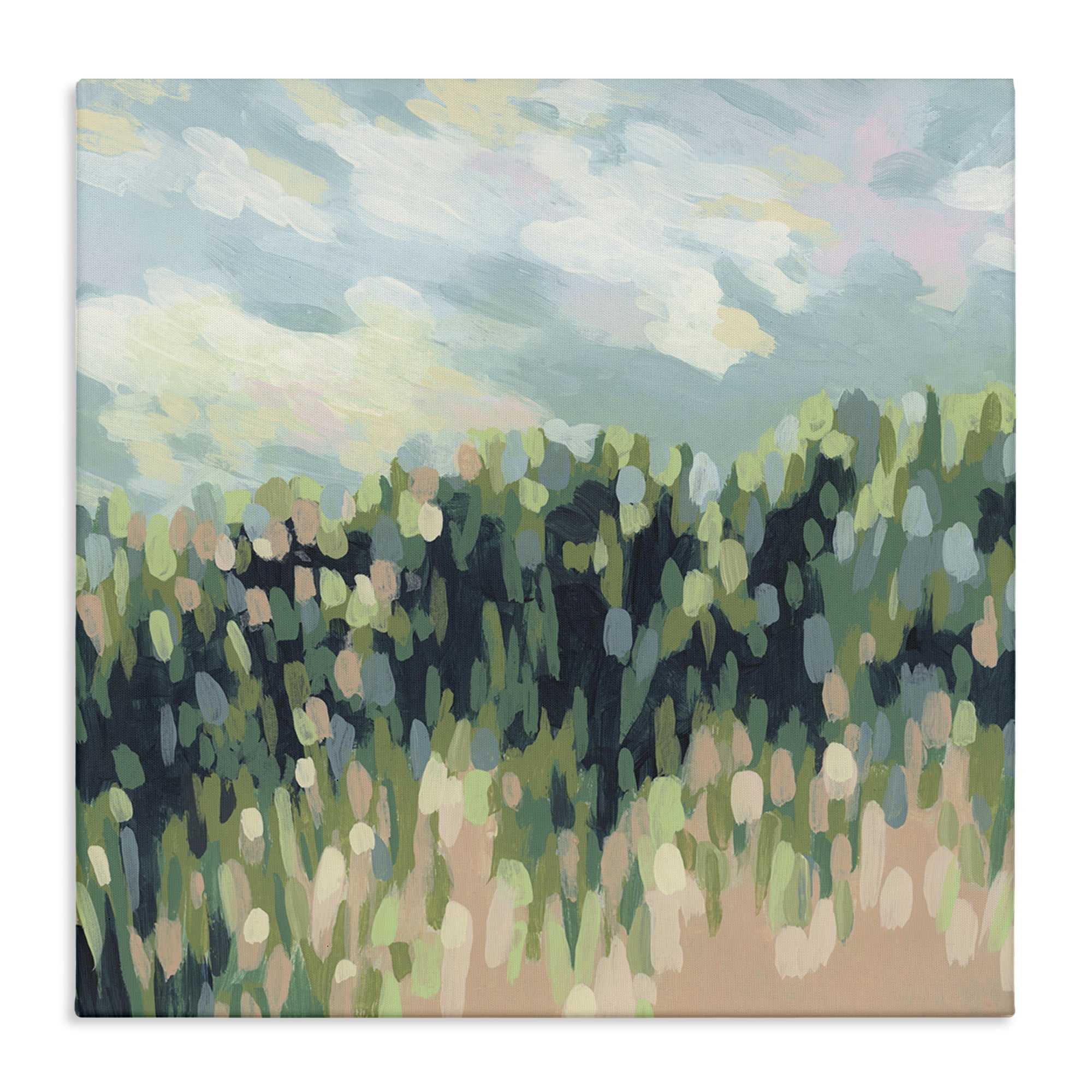 Stupell Industries Abstract Rural Plants Landscape & Nature Painting Wrapped Canvas Art Print Wall Art, 24 x 24