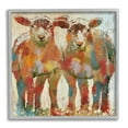 thumbnail image 1 of Stupell Industries Abstract Sheep Pair Contemporary Rustic Patchwork Pattern, 17 x 17, Design by Nan, 1 of 7
