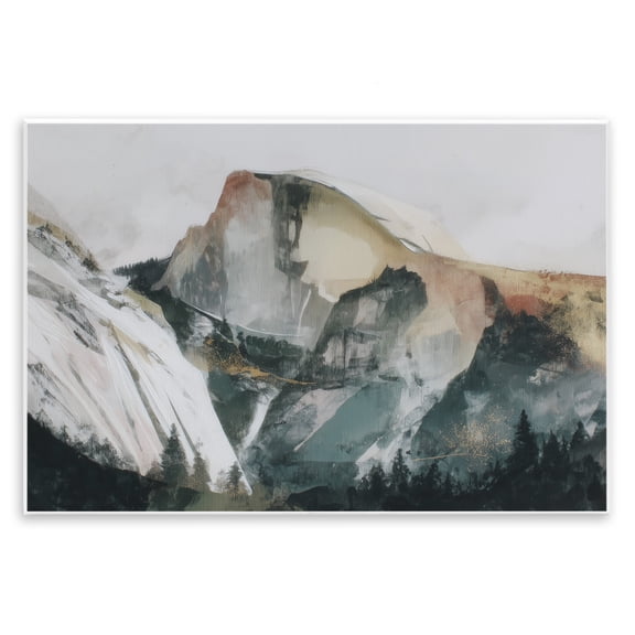 Stupell Industries Abstract Sierra Nevada Mountain Wall Plaque Art, design by Chromatic Storm Studio