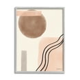 thumbnail image 1 of Stupell Industries Abstract Southwestern Landscape Interpretation Geometric Shapes Abstract Painting Gray Framed Art Print Wall Art, 24 x 30, 1 of 7