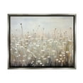 thumbnail image 1 of Stupell Industries Abstract Speckled Flowers Landscape Painting Gray Floater Framed Canvas Art Print Wall Art, 31 x 25, 1 of 10