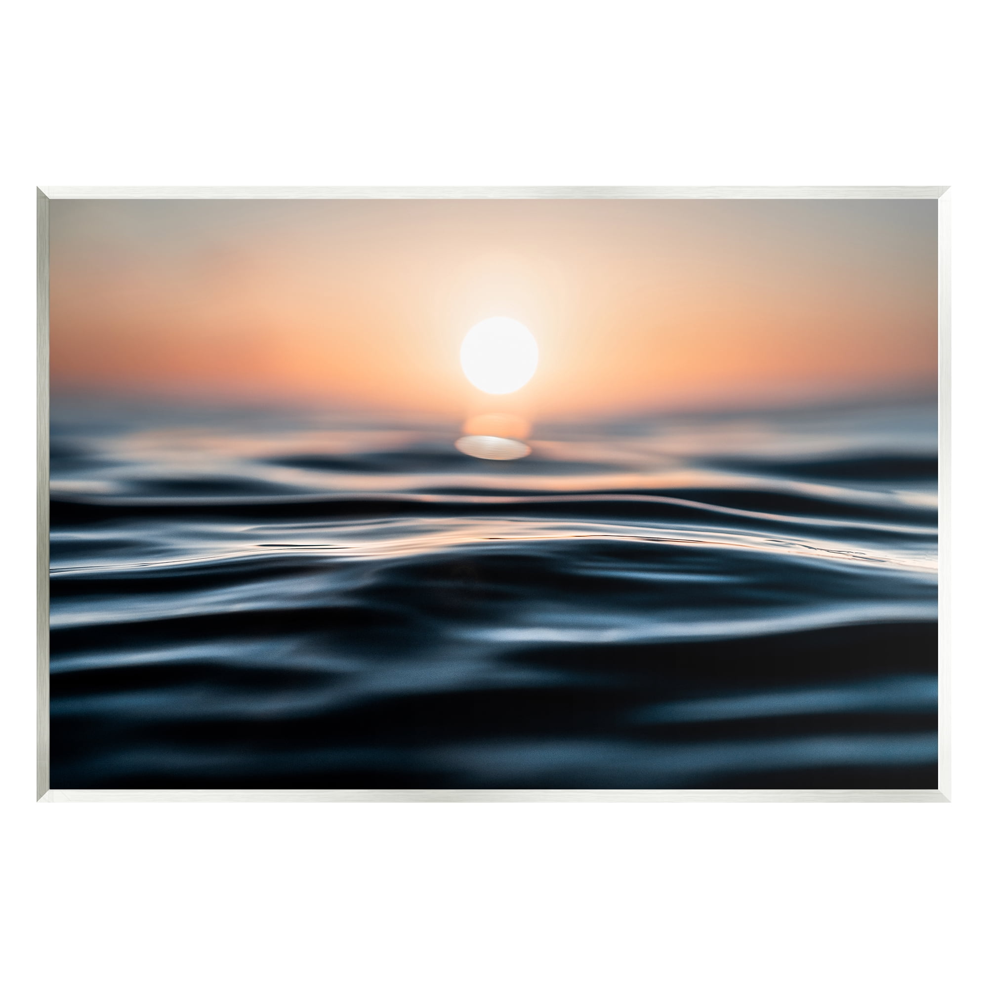 Stupell Industries Abstract Sunlit Ripples Landscape Painting Unframed Art Print Wall Art, 19 x 13