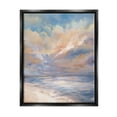 thumbnail image 1 of Stupell Industries Abstract Sunset Shoreline Landscape Painting Black Floater Framed Canvas Art Print Wall Art, 17 x 21, 1 of 10