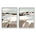 thumbnail image 1 of Stupell Industries Abstract Swedish Landscape Shapes Graphic Art Gray Framed Art Print Wall Art, Set of 2, Design by Nikita Jariwala, 1 of 7