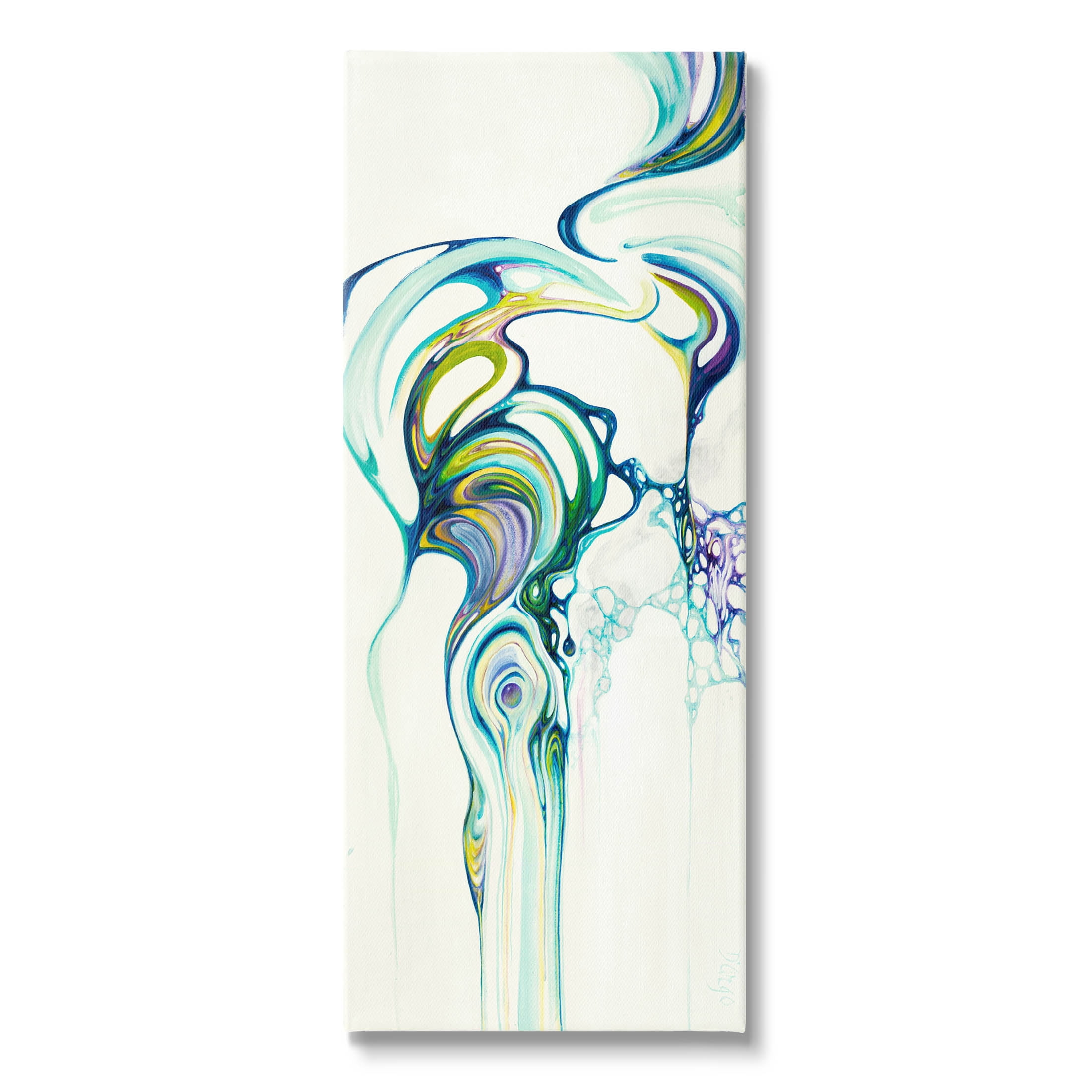 Stupell Industries Abstract Swirl Composition Graphic Art Gallery Wrapped Canvas Print Wall Art, Design by Dina D'Argo