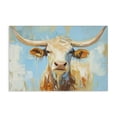 thumbnail image 1 of Stupell Industries Rustic Lodge Abstract Texas Longhorn Canvas Art, 36 x 24, by Tina LeCour, 1 of 8