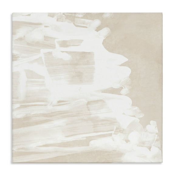 Stupell Industries Abstract Tide Movement Abstract Painting Gallery Wrapped Canvas Art Print Wall Art, 17 x 17