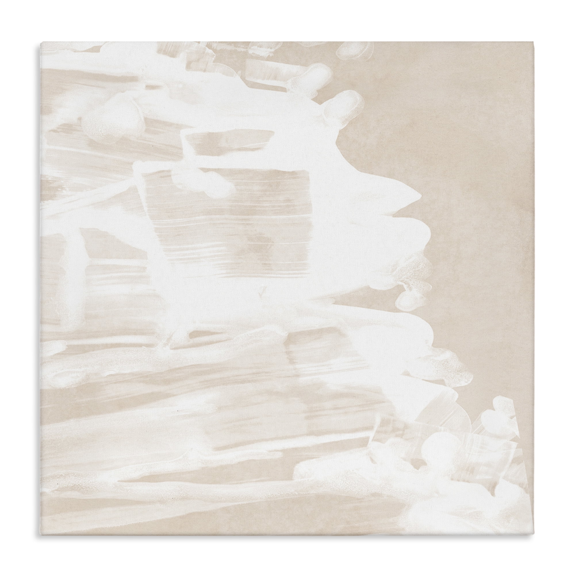Stupell Industries Abstract Tide Movement Abstract Painting Gallery Wrapped Canvas Art Print Wall Art, 36 x 36