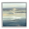 thumbnail image 1 of Stupell Industries Abstract Tranquil Nautical Sunrise Reflection Grey Blue, 12 x 12, Designed by Lisa Ridgers, 1 of 7