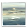 thumbnail image 1 of Stupell Industries Abstract Tranquil Nautical Sunrise Reflection Grey Blue, 24 x 24, Designed by Lisa Ridgers, 1 of 7