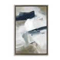 thumbnail image 1 of Stupell Industries Abstract Vivid Strokes Brown Framed Floater Canvas Wall Art design by Hannah Dawson, 31 x 21, 1 of 9