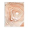 thumbnail image 1 of Stupell Industries Abstract Water Ripples Fluid Orange Line Grooves , 13 x 19,Design by Annie Warren, 1 of 5