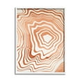 thumbnail image 1 of Stupell Industries Abstract Water Ripples Fluid Orange Line Grooves , 24 x 30,Design by Annie Warren, 1 of 5