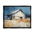 thumbnail image 1 of Stupell Industries Abstract Weathered Barn Abstract Painting Black Floater Framed Canvas Art Print Wall Art, 21 x 17, 1 of 10