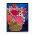 thumbnail image 1 of Stupell Industries Abstract Whimsical Flower Vase Blue Pink Gold Designed by Third and Wall, 1 of 8