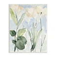 thumbnail image 1 of Stupell Industries Abstract White Flowers Leaves Watercolor Effect Brushstrokes Painting Unframed Art Print Wall Art, Design by Lanie Loreth, 1 of 5