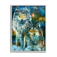 thumbnail image 1 of Stupell Industries Abstract Wolf Pair Animals & Insects Painting Gray Framed Art Print Wall Art, 11 x 14, 1 of 9