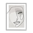 thumbnail image 1 of Stupell Industries Abstract Woman's Face Monochromatic Avant-Garde,16 x 20,Designed by Design Fabrikken, 1 of 7