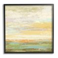 thumbnail image 1 of Stupell Industries Abstract Yellow Landscape Painting Black Framed Art Print Wall Art, Design by Suzanne Nicoll, 1 of 7
