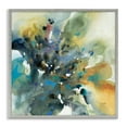thumbnail image 1 of Stupell Industries Abstract with Ink Droplets Abstract Painting Gray Framed Art Print Wall Art, 17 x 17, 1 of 2