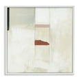 thumbnail image 1 of Stupell Industries Abstract with Terracotta Accent Abstract Painting White Framed Art Print Wall Art, 17 x 17, 1 of 10