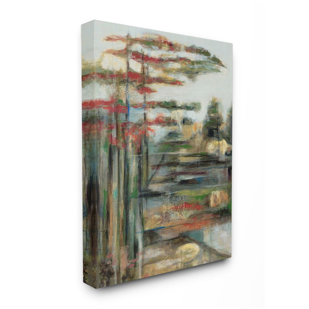 Pastel Landscape Canvas Wall Art for Kids Nursery, 16 x 20