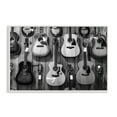 thumbnail image 1 of Stupell Industries Acoustic Guitars Hanging Entertainment Painting White Framed Art Print Wall Art, 18 x 12, 1 of 2