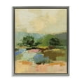 thumbnail image 1 of Stupell Industries Across The River Abstract Landscape Painting Gray Floater Framed Art Print Wall Art, 17 x 21, 1 of 10