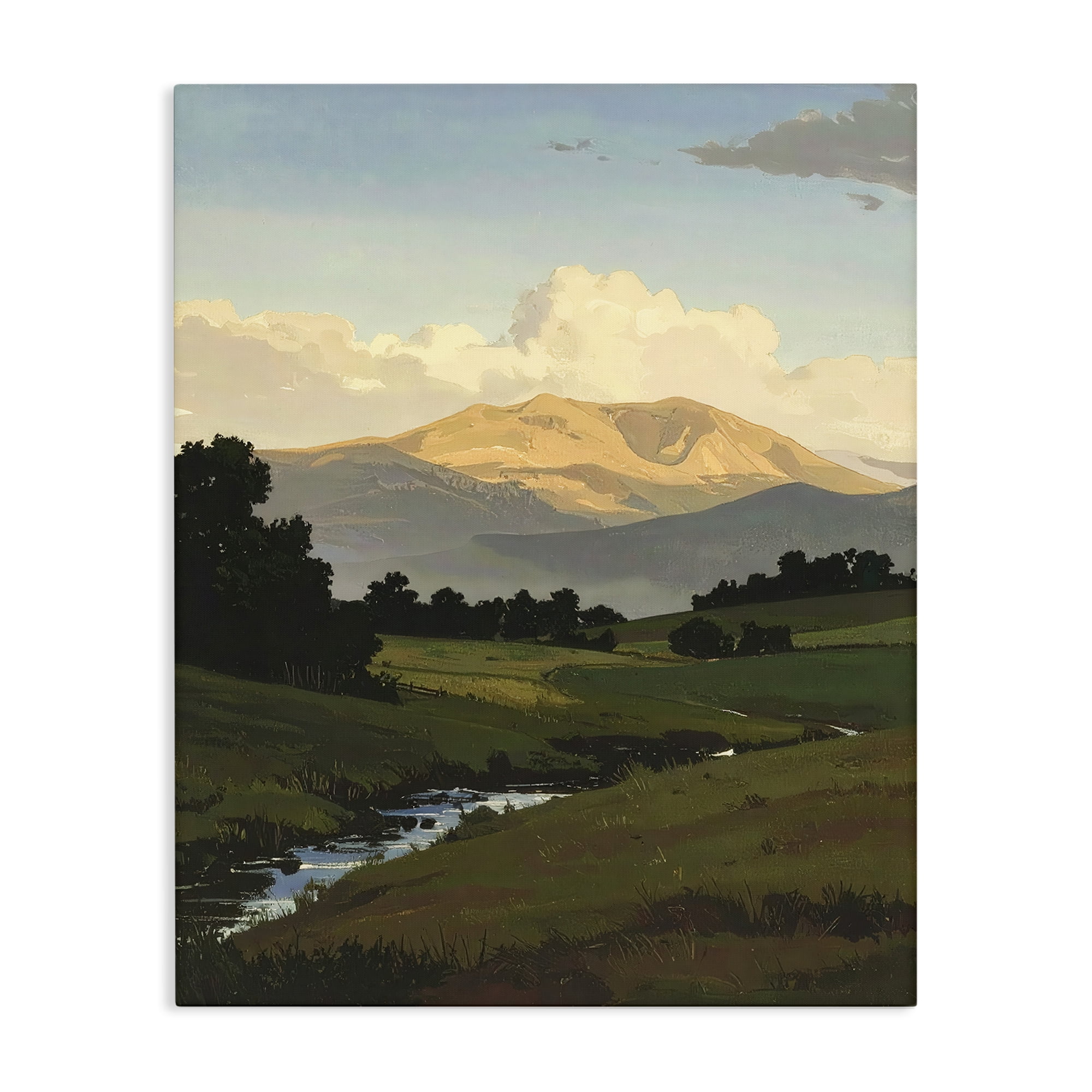 Stupell Industries Across The Valley Nature Canvas Wall Art, design by Alonza Saunders
